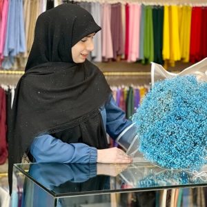 روسری وال اسلپ اکلیلی