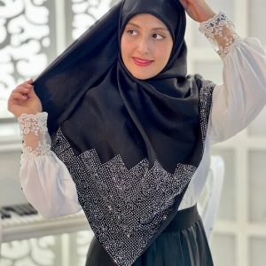 روسری مجلسی نگیندار